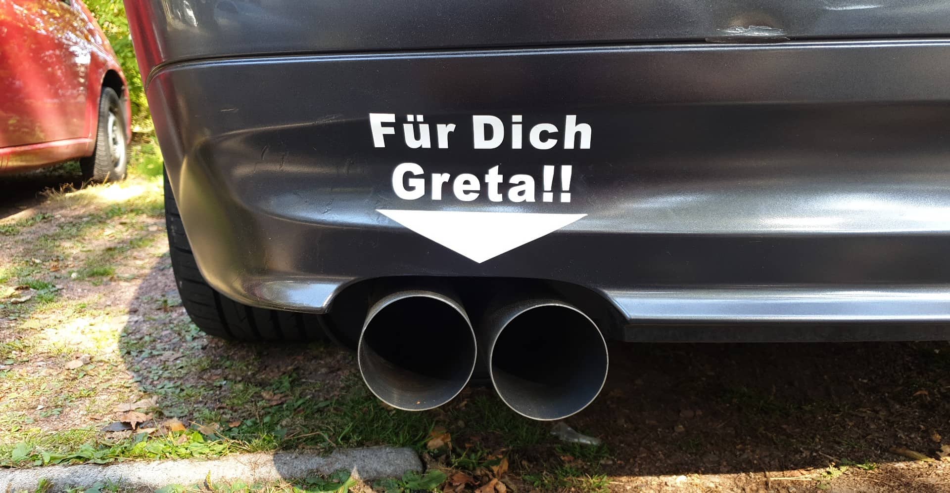 Für Dich Greta !! ------- Diesel Car Tuning Aufkleber C - Coolesauto.de