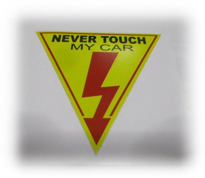 Never touch my Car Sticker,  Aufkleber ! Sticker,  Aufkleber