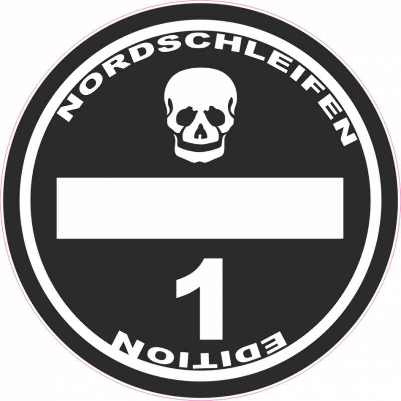 Nordschleifen Edition Sticker Diesel Car Tuning Aufkleber CO2 Spaß FUN Racing