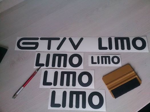 Kadett GT/V LIMO Aufklebesatz