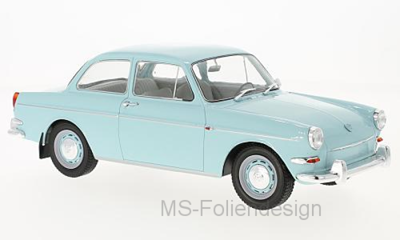 VW 1500 S (Typ 3), hellblau, 1963 - 1:18 Neuheit