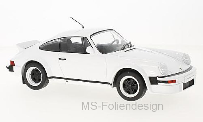 Porsche 911, weiss, Plain Version, 1982 - 1:18