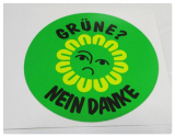Grüne nein DANKE ! , anti Aufkleber g1-029 Must have TOP Neu