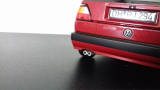 VW Golf GTI 1990 - Rot metallic - mit Uli Nowak  BBS E30 Echtaluminium Felgen  - 1:18