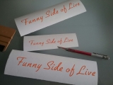 Funny Side of Life  SET a 3 Aufkleber