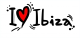 Aufkleber  I Love Ibiza  JUX GAG JDM Auto Aufkleber Sticker